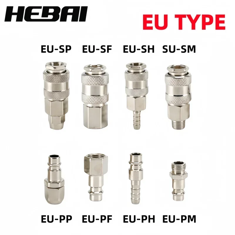 Compression Fitting Brass - Conector de acoplamiento rápido tipo europeo