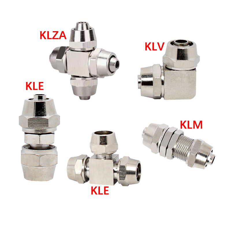 Compression Fitting Brass - KLV KLE KLZA KLU conector rápido