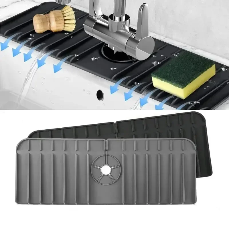Tapete de silicona para grifo, - Silicone Tap Washer reseña y precio